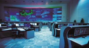 Modern control room