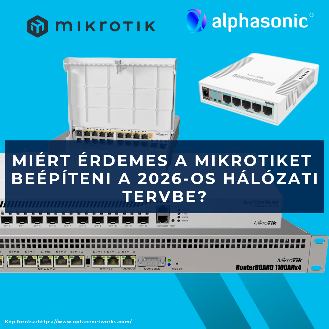 Miért érdemes a MikroTiket beépíteni a 2026-os hálózati tervbe?