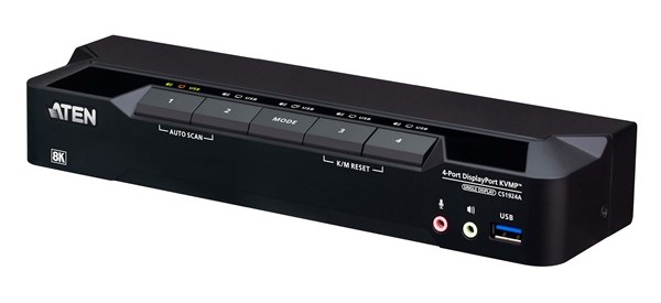 ATEN_KVM_Switch_USB_30_DisplayPort_8K_Audio_4_port_-_CS1924A-AT-G-i258238